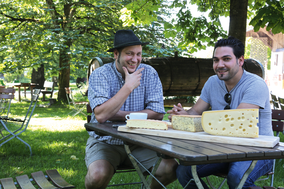 Käsetasting in der Dorfkäserei Stadler mit Chef Serkan Güzelcoban