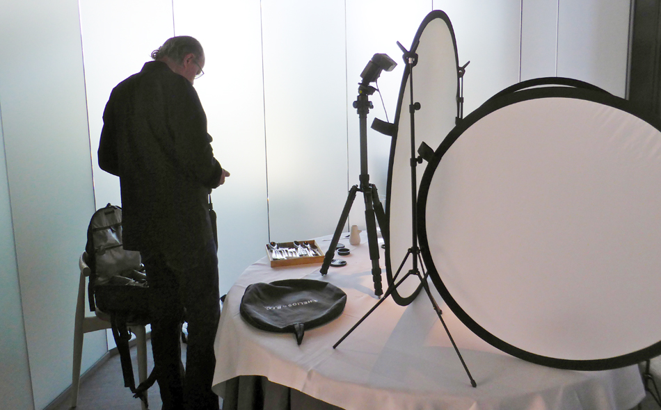 Thomas Ruhl, Fotoshooting im Maaemo